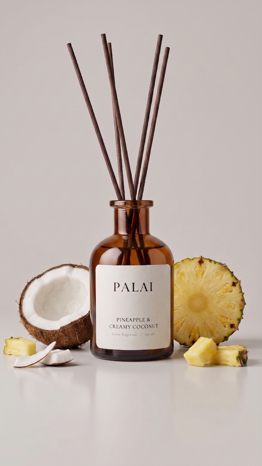 Reed diffuser PINEAPPLE & CREAMY COCONUT
